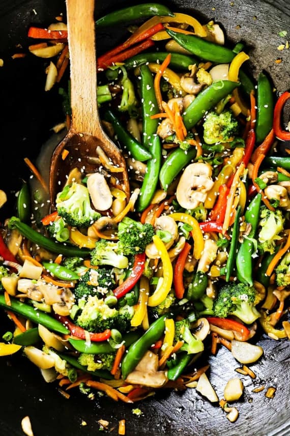 Vegetable Stir-Fry (Easy Recipe with VIDEO) | How To Feed A Loon