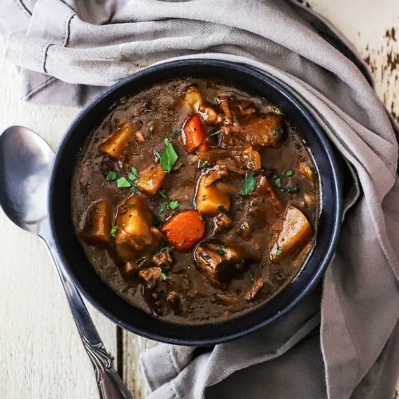 Slow-Cooker Beef Stew (With VIDEO) | How To Feed A Loon