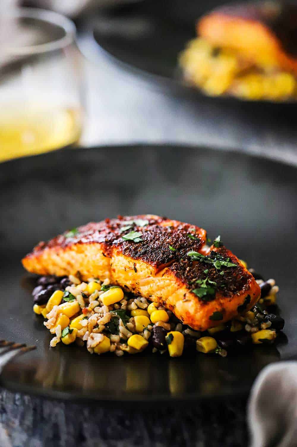 Blackened Fish with Thyme Butter - Southern Cast Iron