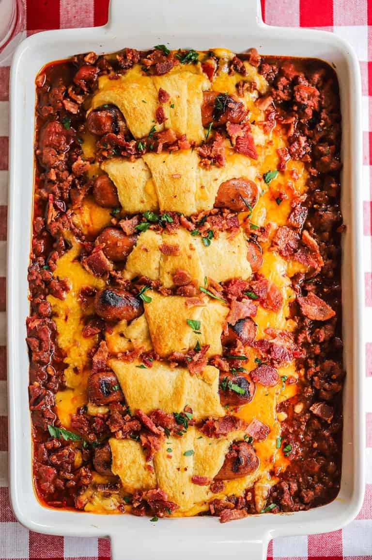 Chili Cheese Dog Casserole (with VIDEO) How To Feed A Loon