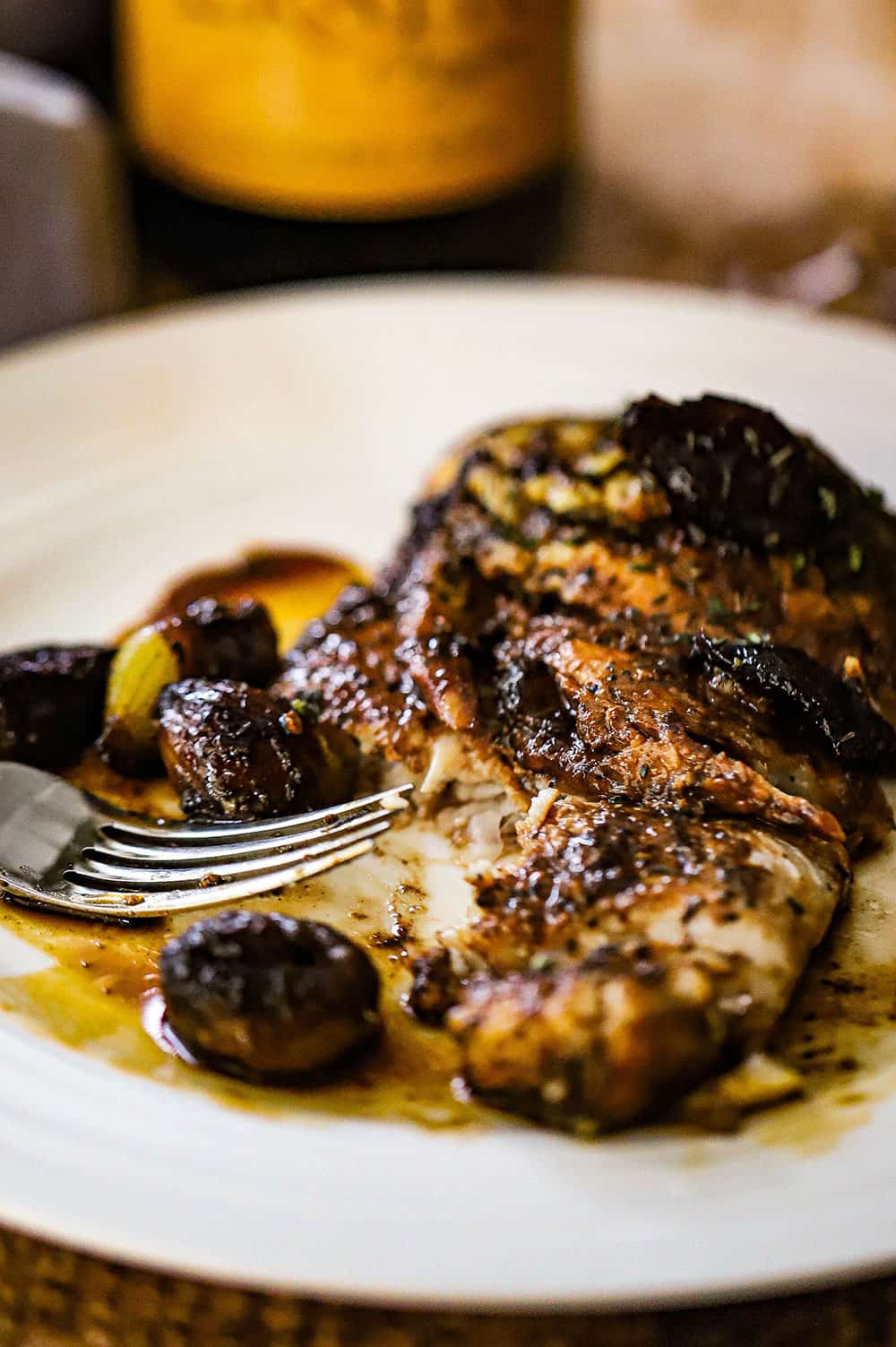 Seared Haddock with Mushroom Agrodolce How To Feed A Loon