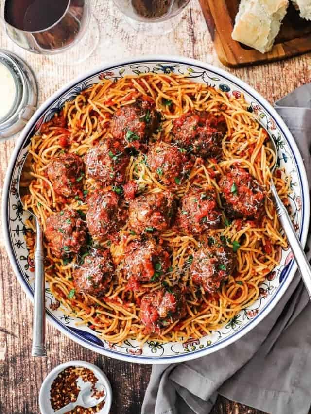 Best-Ever Spaghetti and Meatballs
