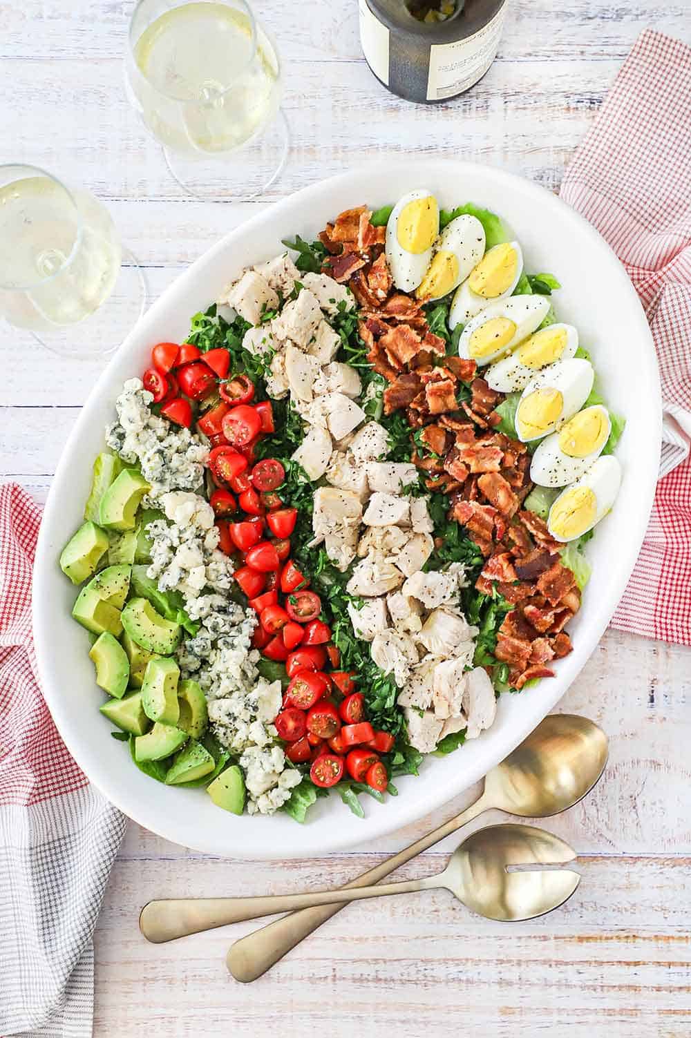 Classic Cobb Salad With Roasted Chicken | How To Feed A Loon