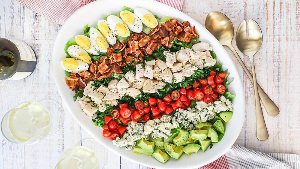 Classic Cobb Salad with Roasted Chicken | How To Feed A Loon