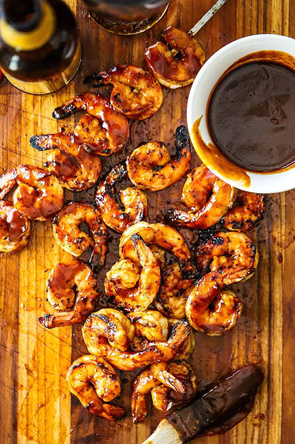 Pan-Grilled Barbecue Shrimp Recipe