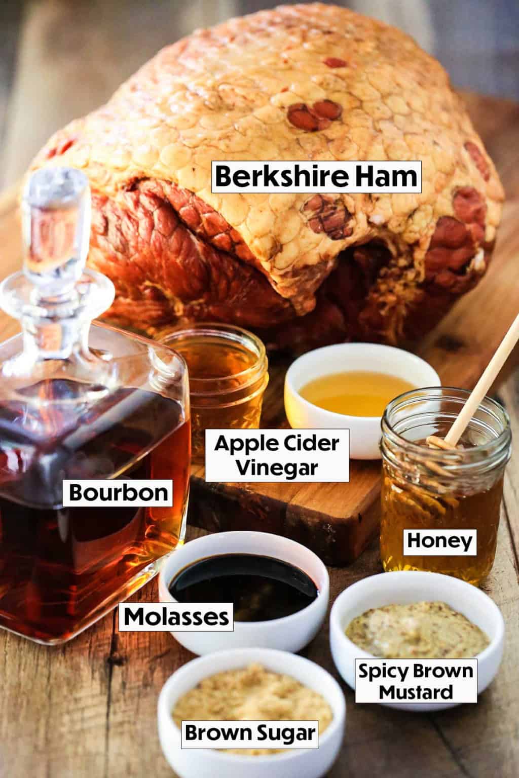 Honey Bourbon Glazed Ham | How To Feed A Loon