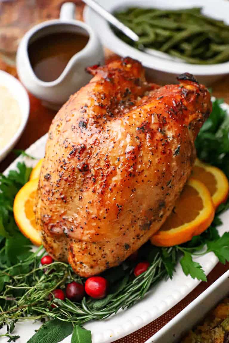 Maple Glazed Turkey Breast – Juicy & Perfect for Holidays | How To Feed ...