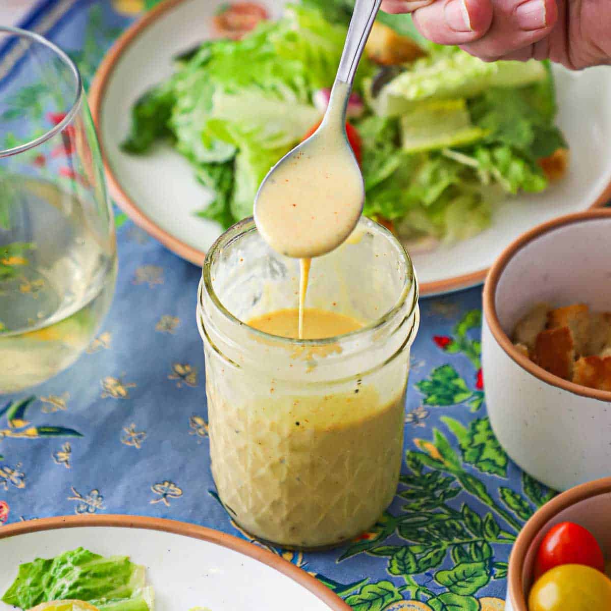 The Best Restaurant-Quality Honey Mustard Dressing
