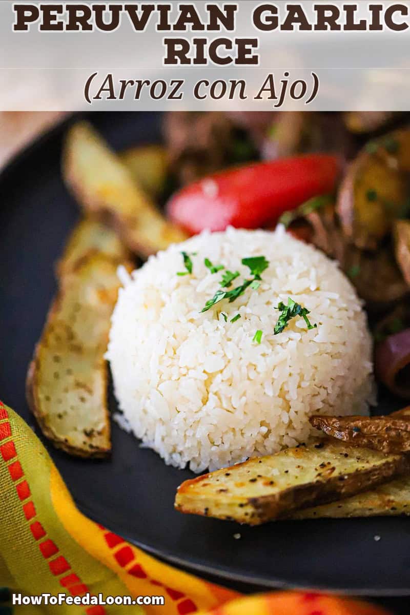 Peruvian Garlic Rice | How To Feed A Loon